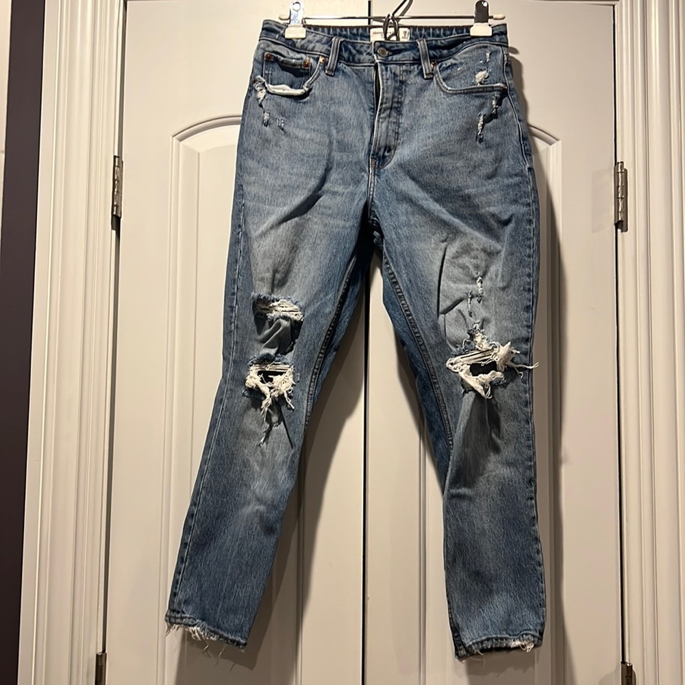 Abercrombie jeans.